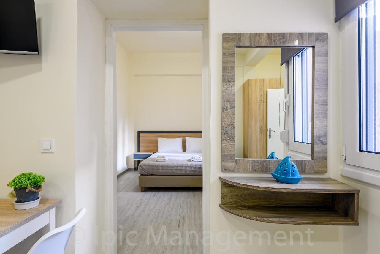 Anna'S Apartment 'Nea Chora' Hriszí Aktí Haniá Kültér fotó